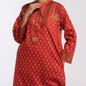 KHAADI Kurti with KHAADI Duppatta (Inidan & Pakistani Eastern wear)